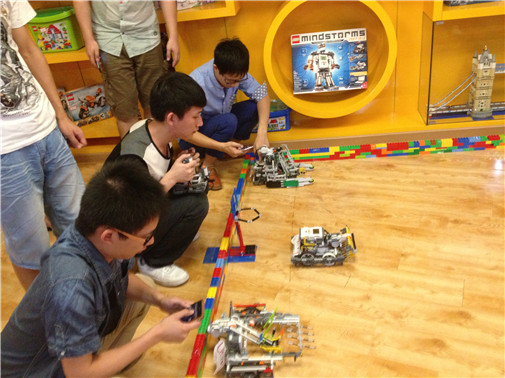 贝尔机器人重庆大区"乐高机器人篮球比赛"(沙坪坝vs龙湖)